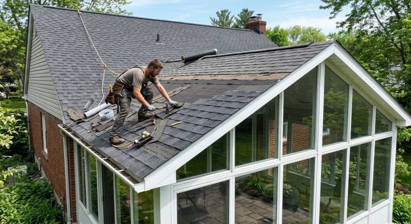 Damaged Roof Replacement in Fredericksburg, VA