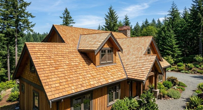 Cedar Roof Construction in Alexandria, VA