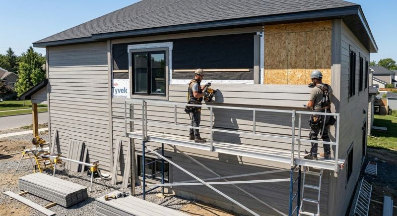 Composite Siding Installation in Boston, MA