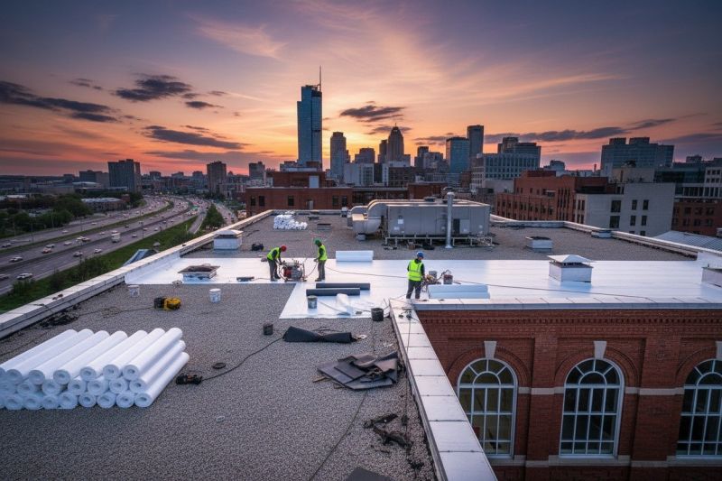 Flat Roof Replacement in Alexandria, VA
