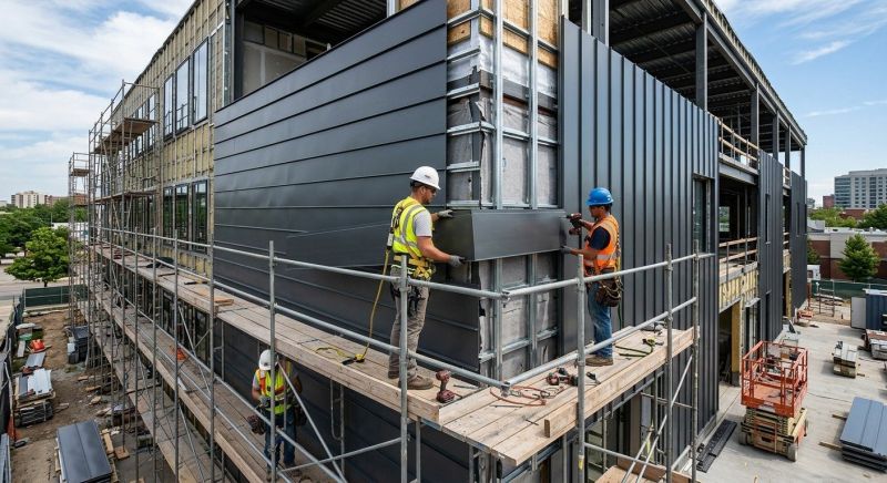 Metal Cladding Installation in Fairfield County, CT