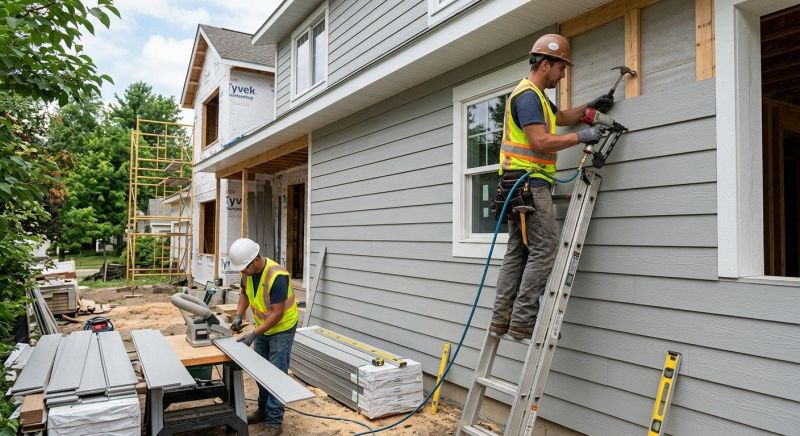 Polymer Siding Installation in Boston, MA